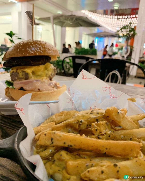 外國vibes漢堡快餐店✈️