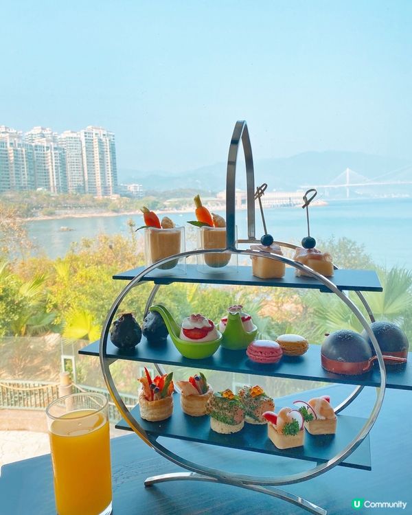 挪亞方舟度假酒店海景下午茶🏝