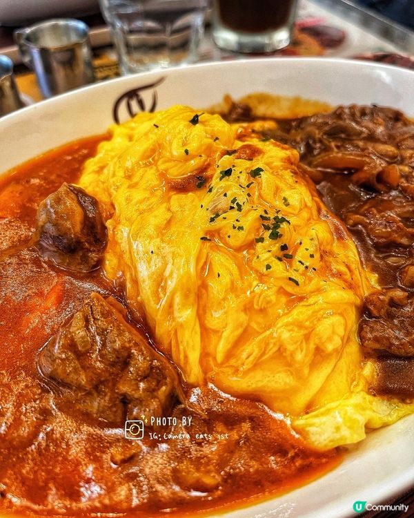 水準依舊嘅人氣蛋包飯