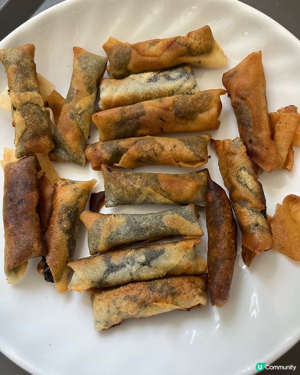 迷你紫菜肉鬆春卷