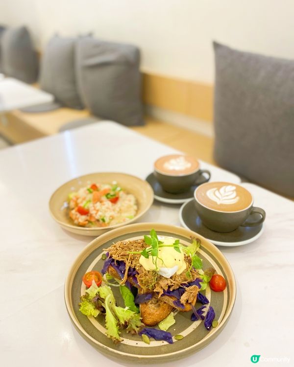 近期鐘意食café，閒日去咗佐敦一間café放空一下