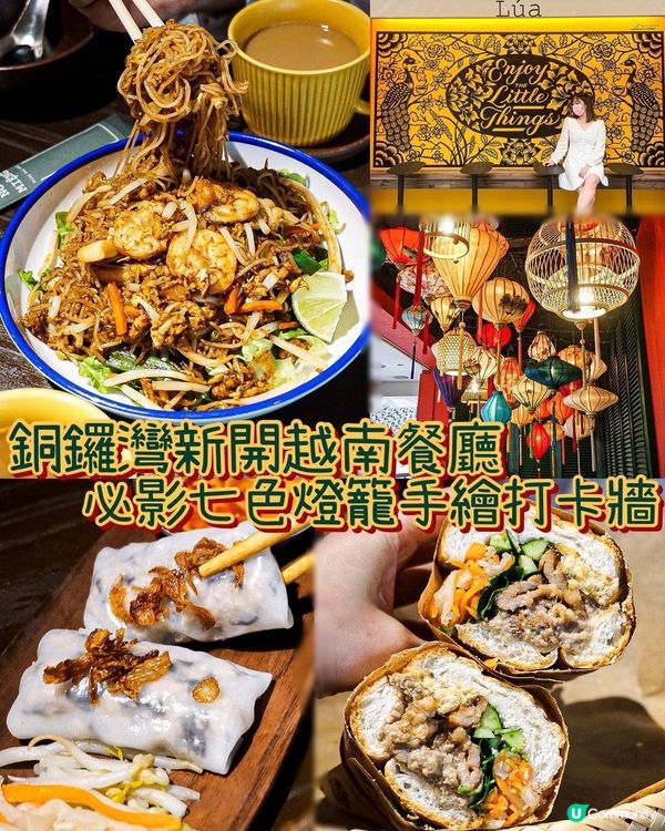 《🇻🇳銅鑼灣新開越南餐廳 必影七色燈籠打卡牆🏮》