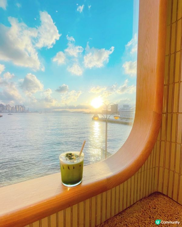 尖沙咀海景遊輪甲板主題Cafe ⛅️ 維港景Chill住歎咖...