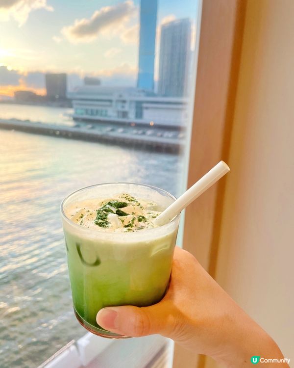 尖沙咀海景遊輪甲板主題Cafe ⛅️ 維港景Chill住歎咖...