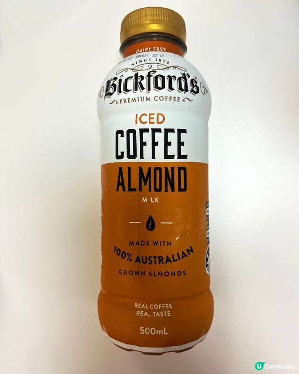 個人偏好杏仁味，今日經過ok店見到有杏仁味新野，即刻買咗嚟試...