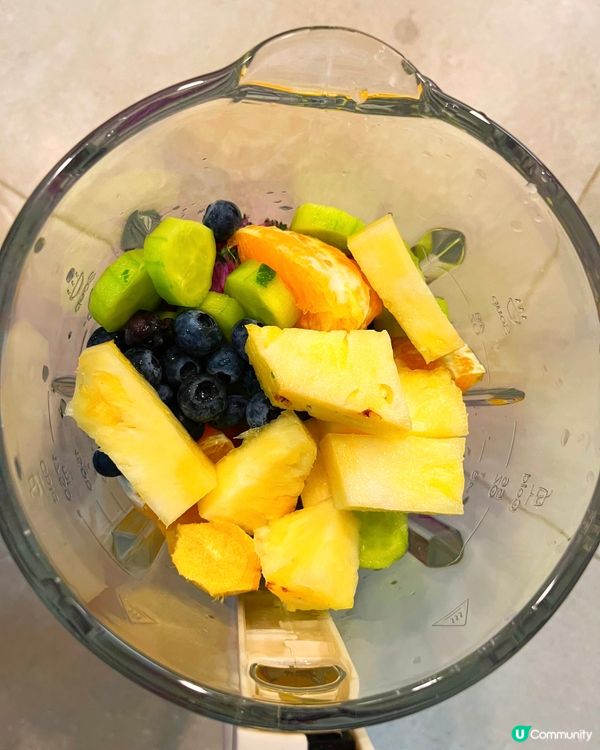 破壁機料理-羽衣甘藍蔬果汁減肥又營養❤️