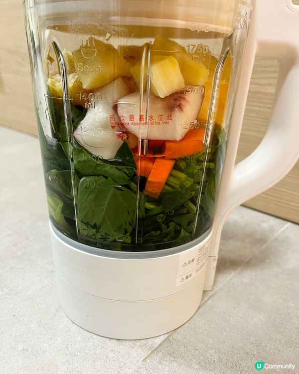 破壁機料理-無敵高纖低卡蔬菜汁