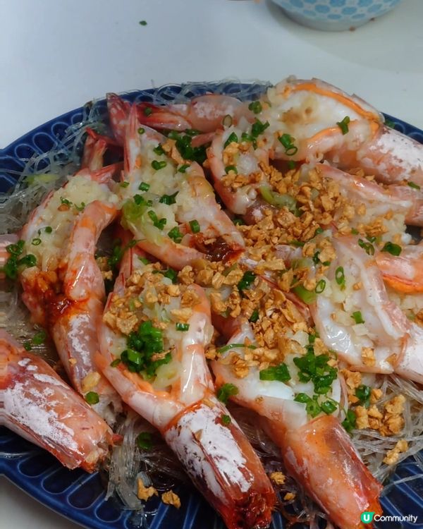 【蒜蓉蒸海蝦】