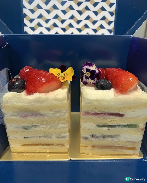 即日至31號，每人只可限買一件［雨後彩虹］雜果蛋糕，外買優惠...