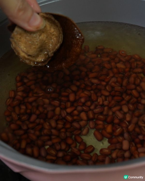 【椰汁西米紅豆沙】