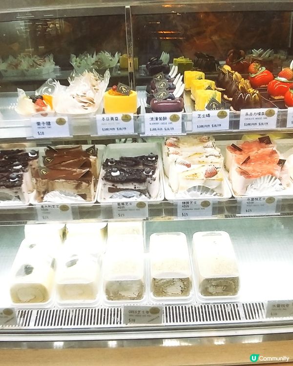 呢度d蛋糕、西餅造型好靚、又精緻，價錢都幾實惠。