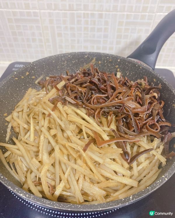 日式涼拌牛蒡木耳絲