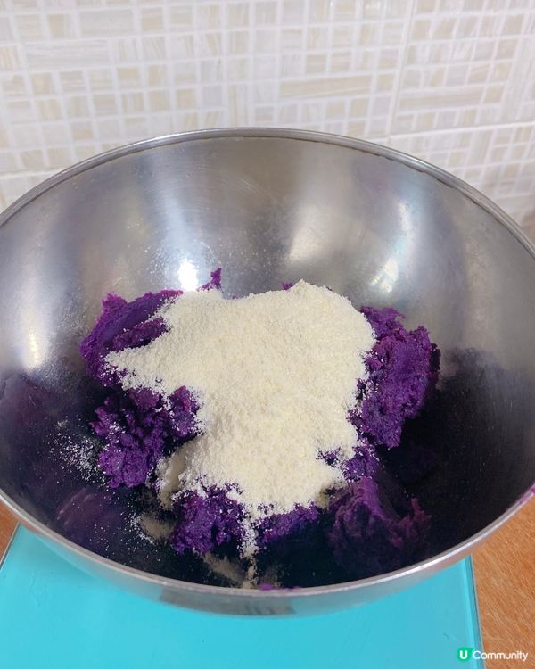 紫薯控大愛 - 芝士淮山紫薯餅