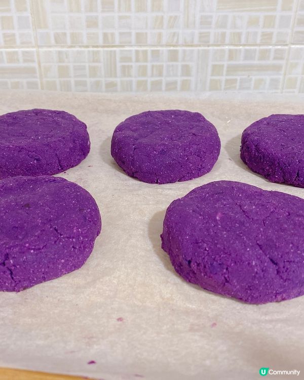 紫薯控大愛 - 芝士淮山紫薯餅