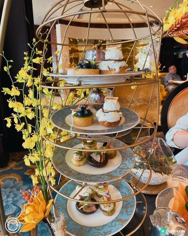 九龍香格里拉大酒店 X su:m37˚「鎏金美肌下午茶」😋