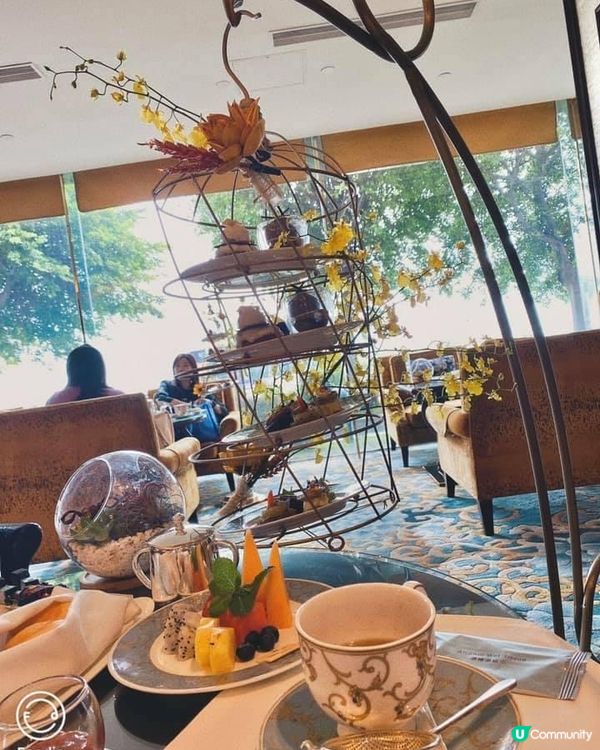 九龍香格里拉大酒店 X su:m37˚「鎏金美肌下午茶」😋