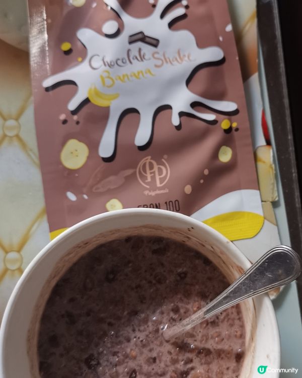 好味道的超級營養代餐，可以混入牛奶和果汁一齊吃，一天最多可飲...