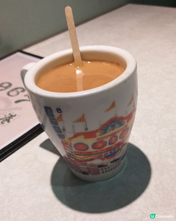 咖啡味香濃，但是不夠熱I