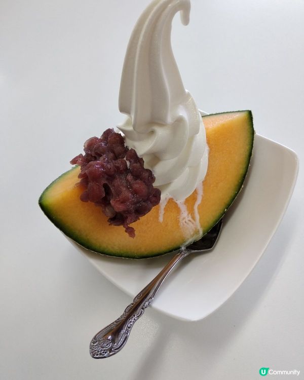 靜岡小姐配紅豆加雪糕 😋😋