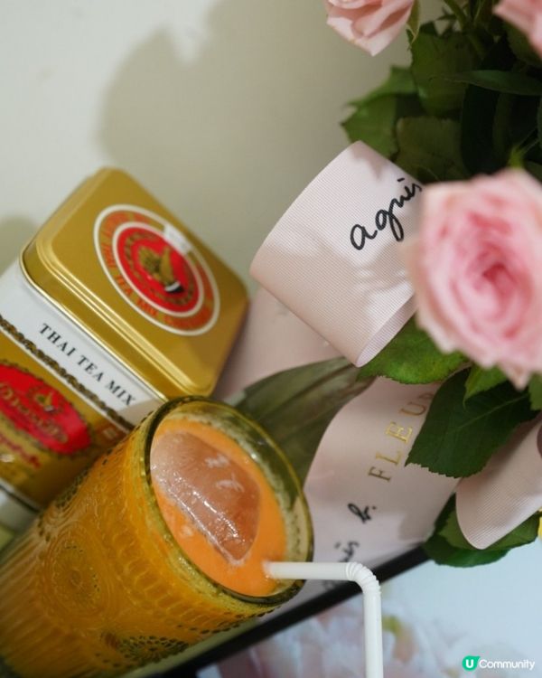 【泰標奶茶】之前阿布泰太買咗罐Thai Tea，一啲都唔貴試...