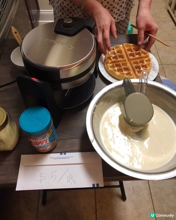 自家製格仔餅🧇