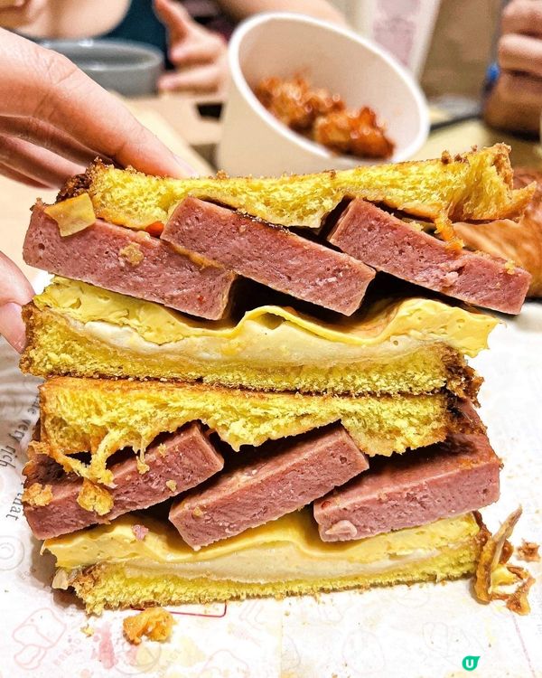 《巨無霸層層疊吐司🧀🥓Meat the toast🍞 》...