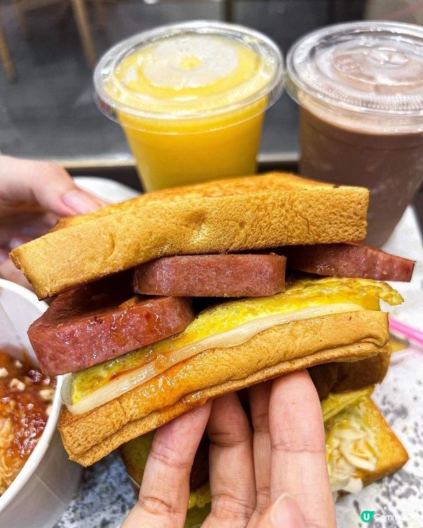 《巨無霸層層疊吐司🧀🥓Meat the toast🍞 》...