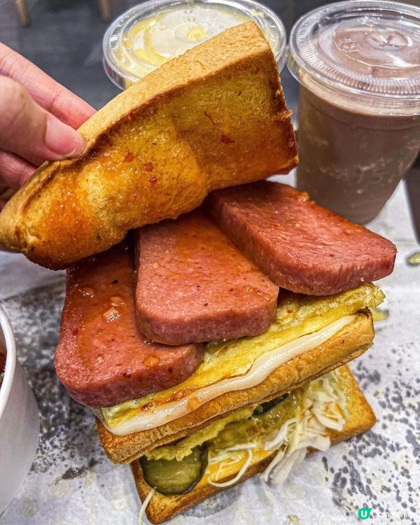 《巨無霸層層疊吐司🧀🥓Meat the toast🍞 》...