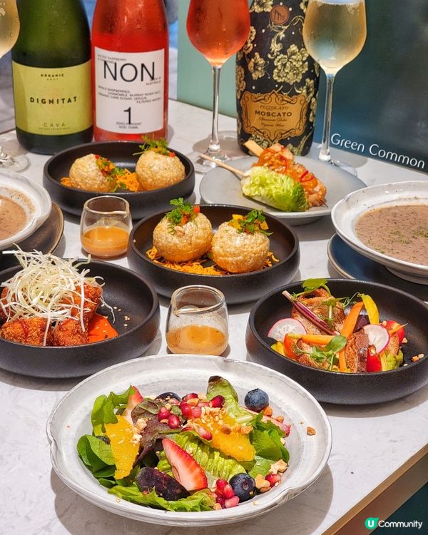 趁週末食好d，黎咗中環呢間Green Common Nexx...