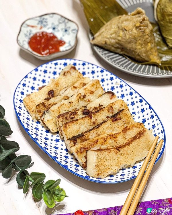 《本地小店🫶🏻手製足料糭💚原粒元貝鹹蛋黃》