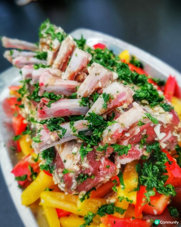 香草焗法式羊架