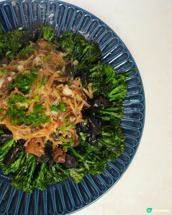 【瑤柱乾貝扒西蘭花苗】