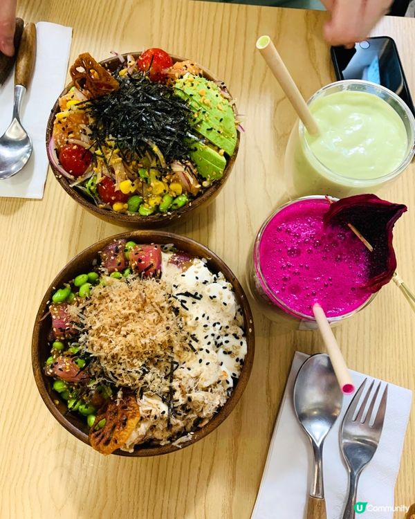 超足料嘅poke bowl(夏威夷蓋飯)，每款料都唔會吝嗇，...