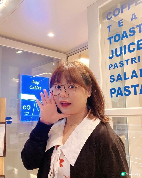 【九龍塘·藍白休閒簡約風cafe ·Hap coffee】