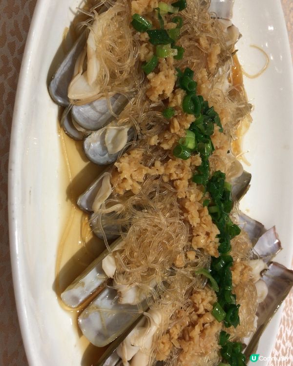 蒜蓉粉絲蒸蟶子