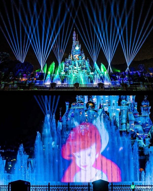 《必去‼️迪士尼全新多媒體夜間匯演🎇》