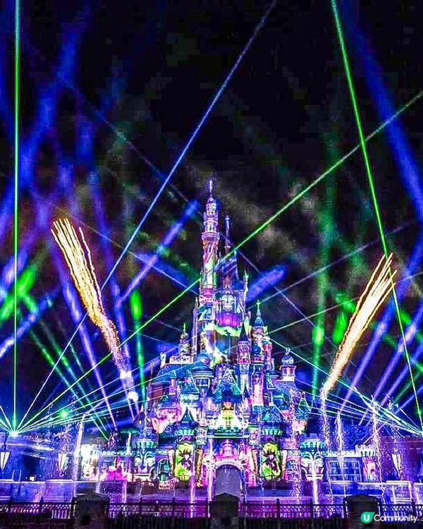 《必去‼️迪士尼全新多媒體夜間匯演🎇》