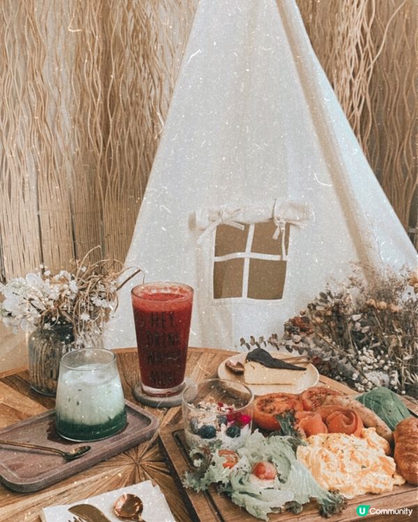 荃灣打卡露營風Cafe!🏕