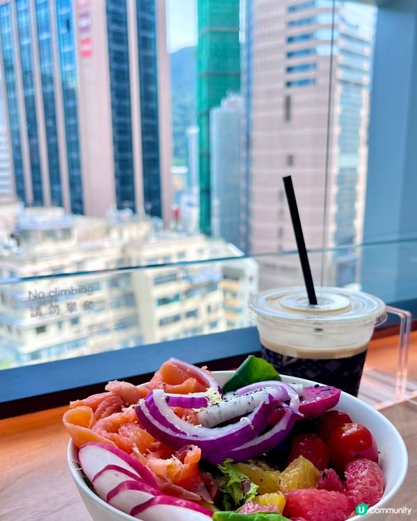 咖啡幾好 落地大玻璃夠開揚 坐得都舒服