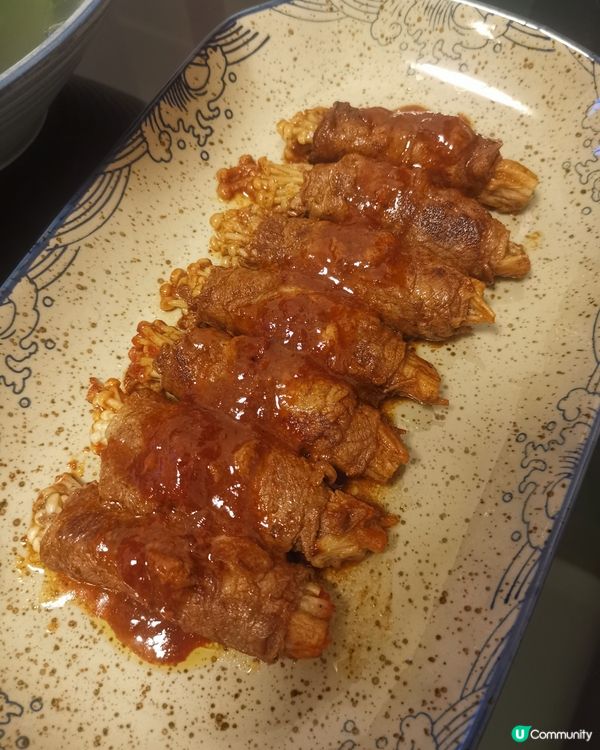 韓式安格斯肥牛金菇卷 ♥️