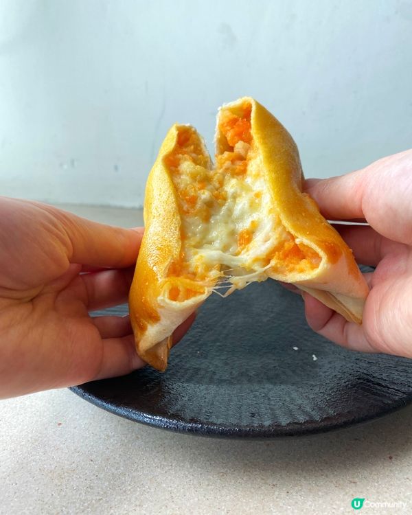 拉絲芝士紅蘿蔔薯仔酥餅