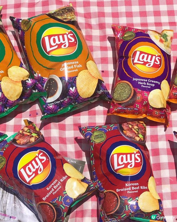 Lay’s 全新「品味日韓系列」薯片