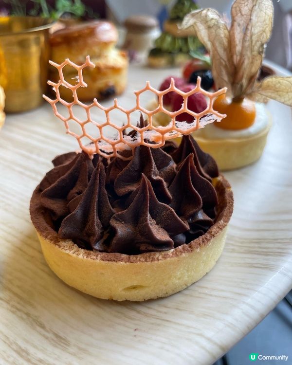 ★★喜歡這個下午茶的擺盤，一來到時候十分精美。★★