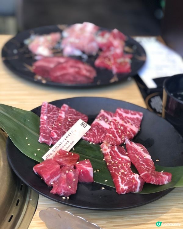 睇戲前，食個weekend lunch set, 燒肉加牛角...