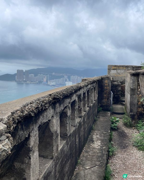五桂山至炮台山，簡短路線