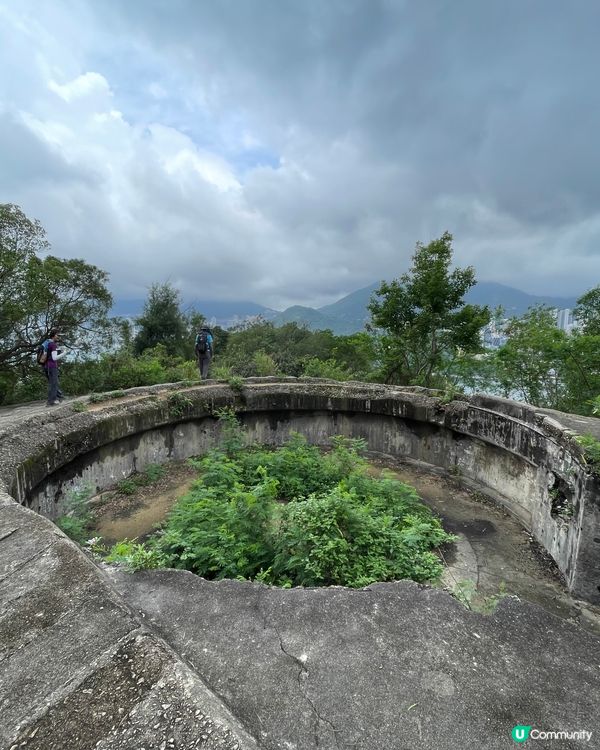 五桂山至炮台山，簡短路線