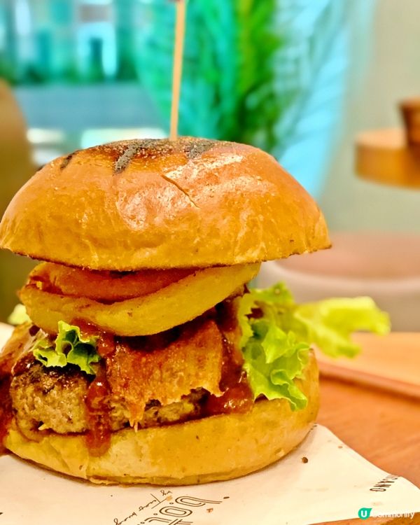 滋味德州燒烤牛肉漢堡