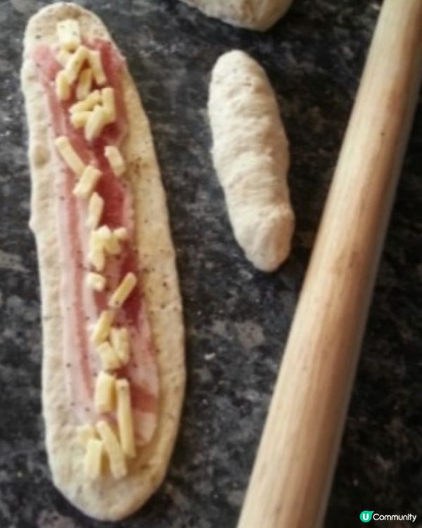 芝士火腿煙肉包