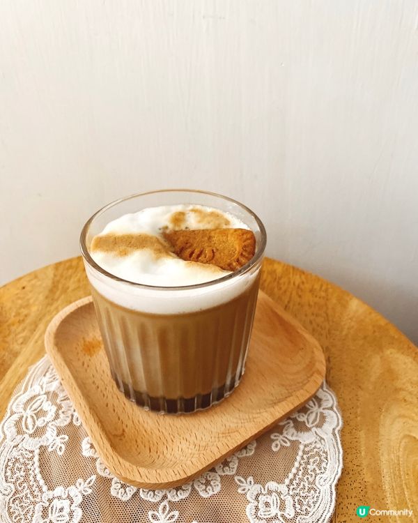 自家製biscoff latte☕️ 配合lotus餅心情滿...