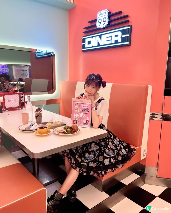 【集合打卡與寵物美容於一秘的美式餐廳】